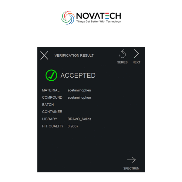 Handheld Raman Spectrometer BRAVO Bruker