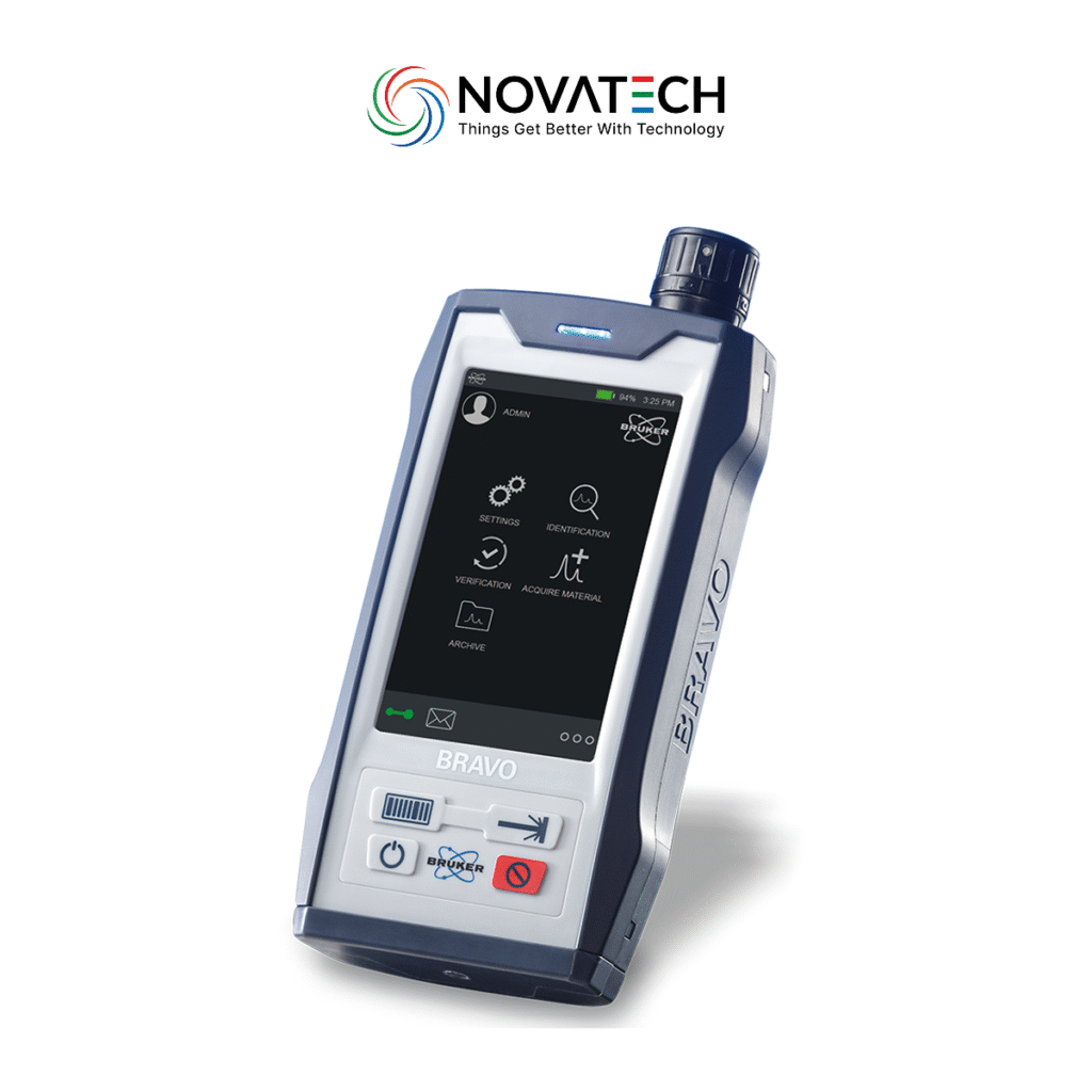 BRAVO Bruker Handheld Raman Spectroscopy – Novatech